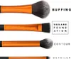 Real Techniques Flawless Base Set, Czarny, Pomarańczowy, Podgląd zdjęcia produktu 7