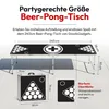 Premium Beerpong Tisch Klappbar in Schwarz/Weiß – Produktbild-Vorschau 5