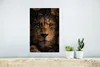 MuchoWow® Poster Dschungel - Löwe - Pflanzen - Blumen 20x30 Produktbild-Vorschau 5