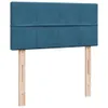 Boxspringbett mit Matratze Dunkelblau 90x200 cm Samt Produktbild-Vorschau 8