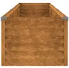 vidaXL Zahradní vyvýšený záhon 291 x 50 x 36 cm cortenová Náhled obrázku produktu 4