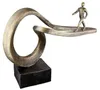 Gilde Skulptur, "Path", resina, color bronzo, confezione Anteprima dell’immagine prodotto 8