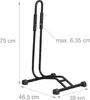 Relaxdays Supporto da terra per biciclette, per larghezza Anteprima dell’immagine prodotto 4