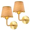 2 Stück Wandleuchte Innen Boho Retro Wandlampe E27 Fassung Produktbild-Vorschau 1