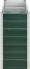 vidaXL Lit surélevé de jardin Acier galvanisé 240×40×77 cm Voir les images du produit 4