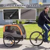 PawHut Hundeanhänger Faltbarer Fahrradanhänger mit Produktbild-Vorschau 4
