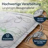 BURI 4x Auflagen Set Hochlehner für Gartenstühle 120x48x7cm Produktbild-Vorschau 6
