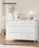 SONGMICS Kommode, Schrank, 7 Stoffschubladen, Produktbild-Vorschau 2