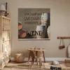 MuchoWow® Poster Wein-Zitat "ein freundliches Wort kann den Produktbild-Vorschau 6