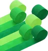 6 Rolls Krepppapier Grün,Kreppbänder in 3-Farben Produktbild-Vorschau 1