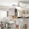 LED Deckenventilator E27 40W mit Fernbedienung und Produktbild-Vorschau 3