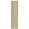 vidaXL Panele grzejnikowe dąb sonoma 78x20x82 cm materiał Podgląd zdjęcia produktu 5