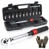 Mucola Drehmomentschlüssel Set 1/4" 72 Zähne 3-25Nm Produktbild-Vorschau 1