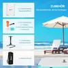 Outsunny Aufblasbare Badeinsel bis 500 kg Belastbarkeit Produktbild-Vorschau 6