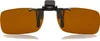 Clip On Sonnenbrille Aufsatz für Damen Herren 30598 Braun Produktbild-Vorschau 3