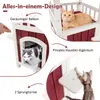 COSTWAY 2-stöckiges Katzenhaus mit Sprungplattformen, Produktbild-Vorschau 6
