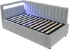 MODFU Lit Coffre 90x200 cm Banquette avec Éclairage LED et Voir les images du produit 7