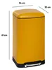 5Five Mulleimer/Treteimer - gelb - Metall - 30 Liter - 61 Produktbild-Vorschau 5
