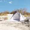 Strandzelt Grau 268x223x125 cm 185T Taft - Campingzelte Produktbild-Vorschau 3