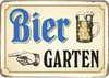 Kulthänger Blechschild Biergarten KH 056 Produktbild-Vorschau 1