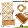 GOPLUS Blumenkasten mit Rankgitter, Hochbeet mit Spalier, Produktbild-Vorschau 5