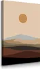Muralo Leinwandbild Canvas für Wohnzimmer WÜSTE Sand Sonne Produktbild-Vorschau 1