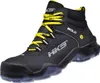 A black and yellow work boot is shown against a white background. Produktbild-Vorschau