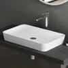 doporro Lavabo da Appoggio 60x40x9 cm in Solid Surface Anteprima dell’immagine prodotto 1
