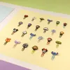 Clips Stitch 4 pièces caoutchouc plastique Voir les images du produit 3