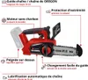 Einhell FORTEXXA 18/20 TH Rouge Voir les images du produit 12
