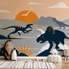 Selbstklebende Folie Fototapete - Last dinosaurs with Produktbild-Vorschau 1