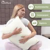 set di 2 copricuscini 100% cotone 40x60 cm bianco naturale Anteprima dell’immagine prodotto 2