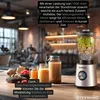 Steinborg Standmixer 1,5L Glas – 1000W Mixer mit Produktbild-Vorschau 3