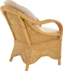 KRINES HOME Zestaw 2 szerokich foteli rattanowych do ogrodu Podgląd zdjęcia produktu 6