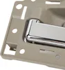 Juego de 4 manijas interiores para puertas, color gris, Vista previa de la imagen del producto 4