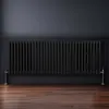 Tradycyjny grzejnik 3-kolumnowy - 600 x 1462 mm - Czarny Podgląd zdjęcia produktu 4