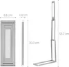 kwmobile LED Aluminium Tischlampe mit Schwenkkopf - Akku Produktbild-Vorschau 6
