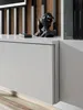 Wohnzimmerwand CECILIA – Eiche Artisan / perlgrau Produktbild-Vorschau 5