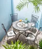 Dehner Mosaiktisch Diana, mediterraner Gartentisch, Ø 90 Produktbild-Vorschau 6