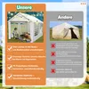 UISEBRT 3x4m Premium Party Tent Pavilion with side parts, Voir les images du produit 5