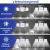 112LED Solarleuchte mit Bewegungsmelder Solarstrahler Außen Produktbild-Vorschau 4
