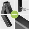 Kleiderhaken Wand Klappbar, Aluminium Kleiderbügel Produktbild-Vorschau 4