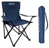 24MOVE® Campingstuhl Faltstuhl, blau, mit Getränkehalter Produktbild-Vorschau 1