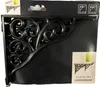 Duraline Baroque Konsole Regalträger, Metall, Schwarz, 19 x Produktbild-Vorschau 2
