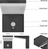 LED zahradní solární nástěnné svítidlo VEREA, čidlo soumraku, 10,7 x 15,4 x 13 cm Náhled obrázku produktu