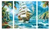 Schipper Malen nach Zahlen Master Class Triptychon 50x80cm Produktbild-Vorschau 2