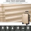 Valise à roulettes à coque rigide, grande valise cabine, Voir les images du produit 5