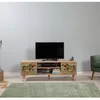 Skye Decor, Truva-740, stolik pod telewizor, dąb sonoma, Podgląd zdjęcia produktu 2
