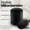 Cleangang® Klobürste Toilettenbürste WC Bürste Schwarz Produktbild-Vorschau 4