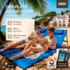 DETEX® 2er Set Strandliege Faltbar Leicht Strandmatte Produktbild-Vorschau 2